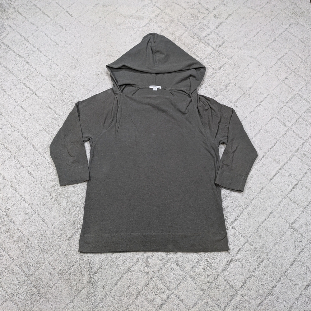 James Perse Gray Sweatshirt Hoodie